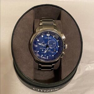 Citizen Eco-Drive Bluetooth Connected Sapphire Watch-Model #W77O,(Solar Powered)